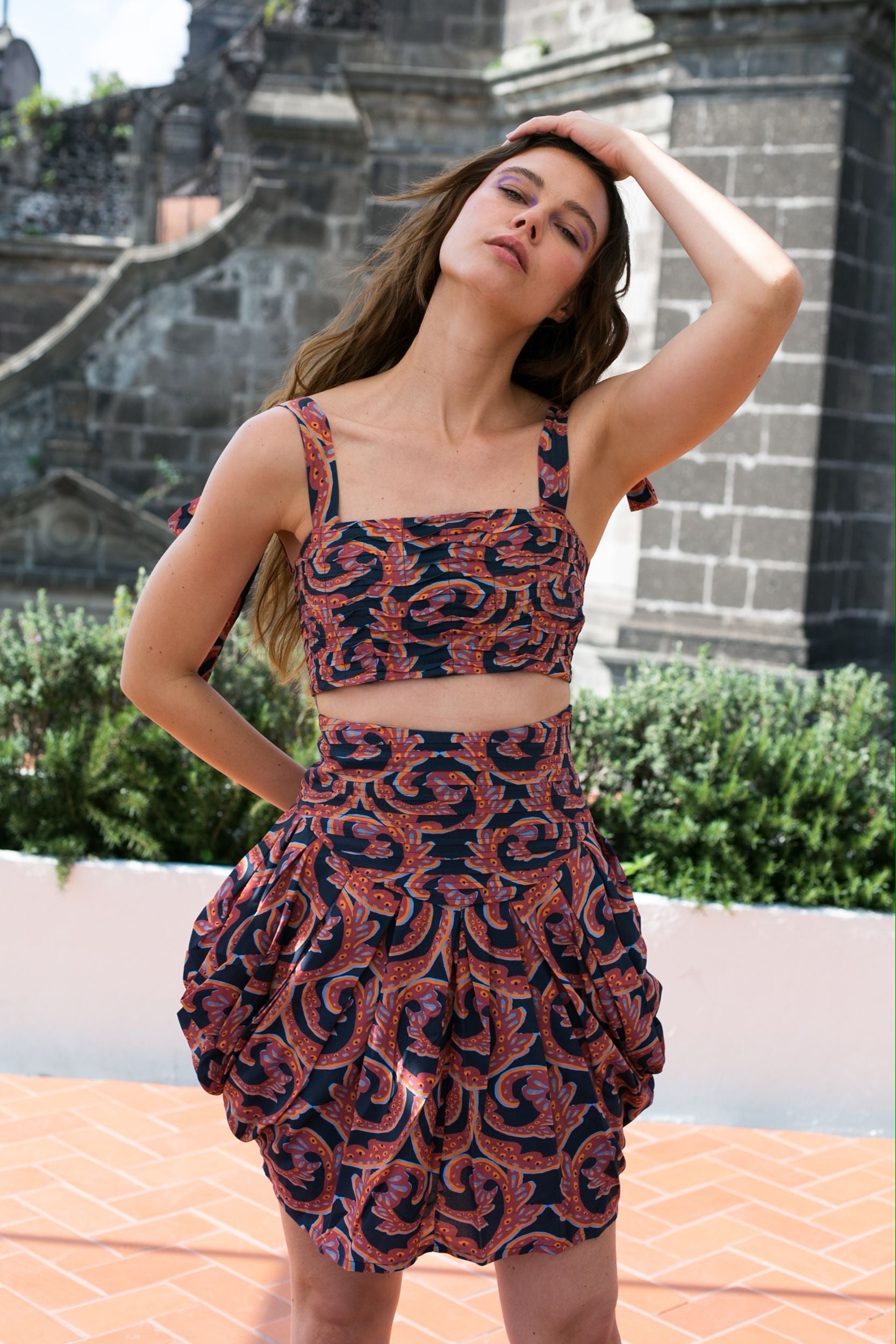 Celeste Waves Top